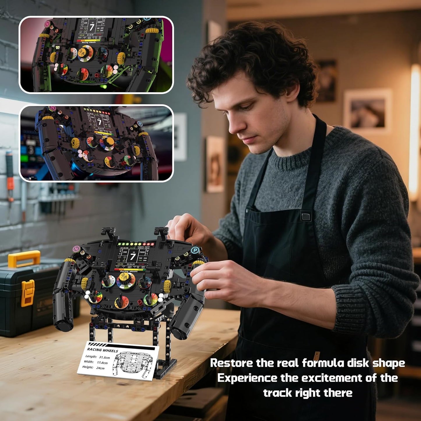 RevBlock™ – Formula 1 Steering Wheel