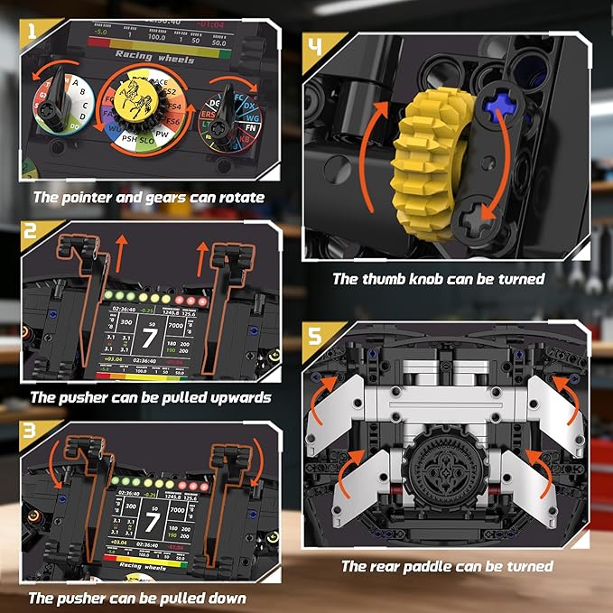 RevBlock™ – Formula 1 Steering Wheel