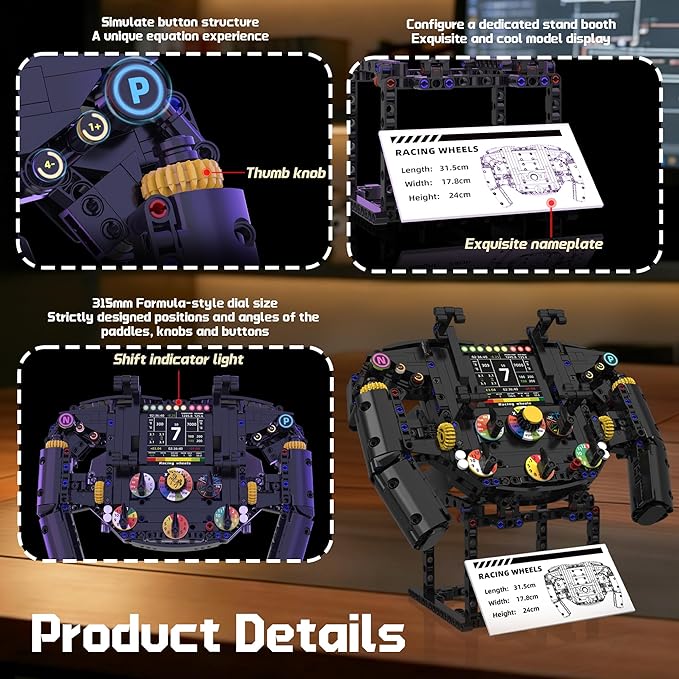 RevBlock™ – Formula 1 Steering Wheel